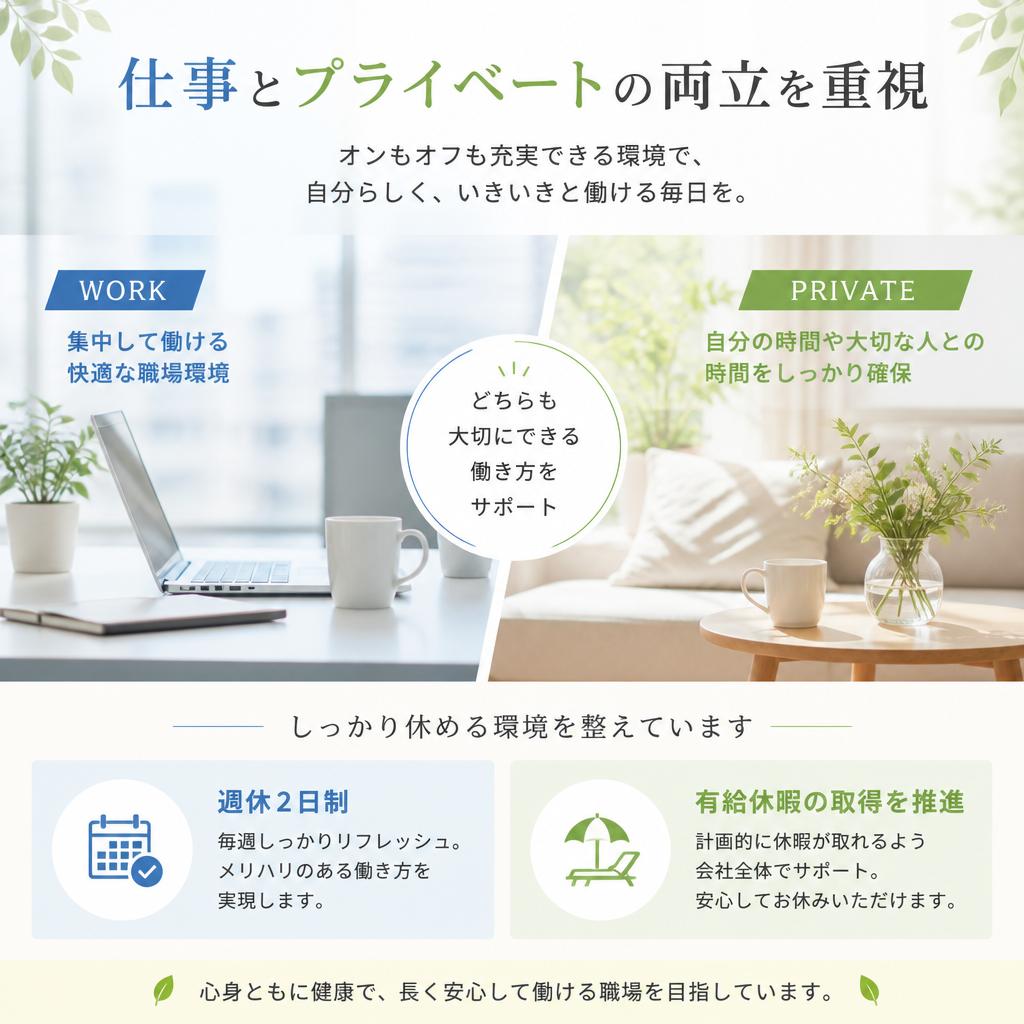 休日制度の充実